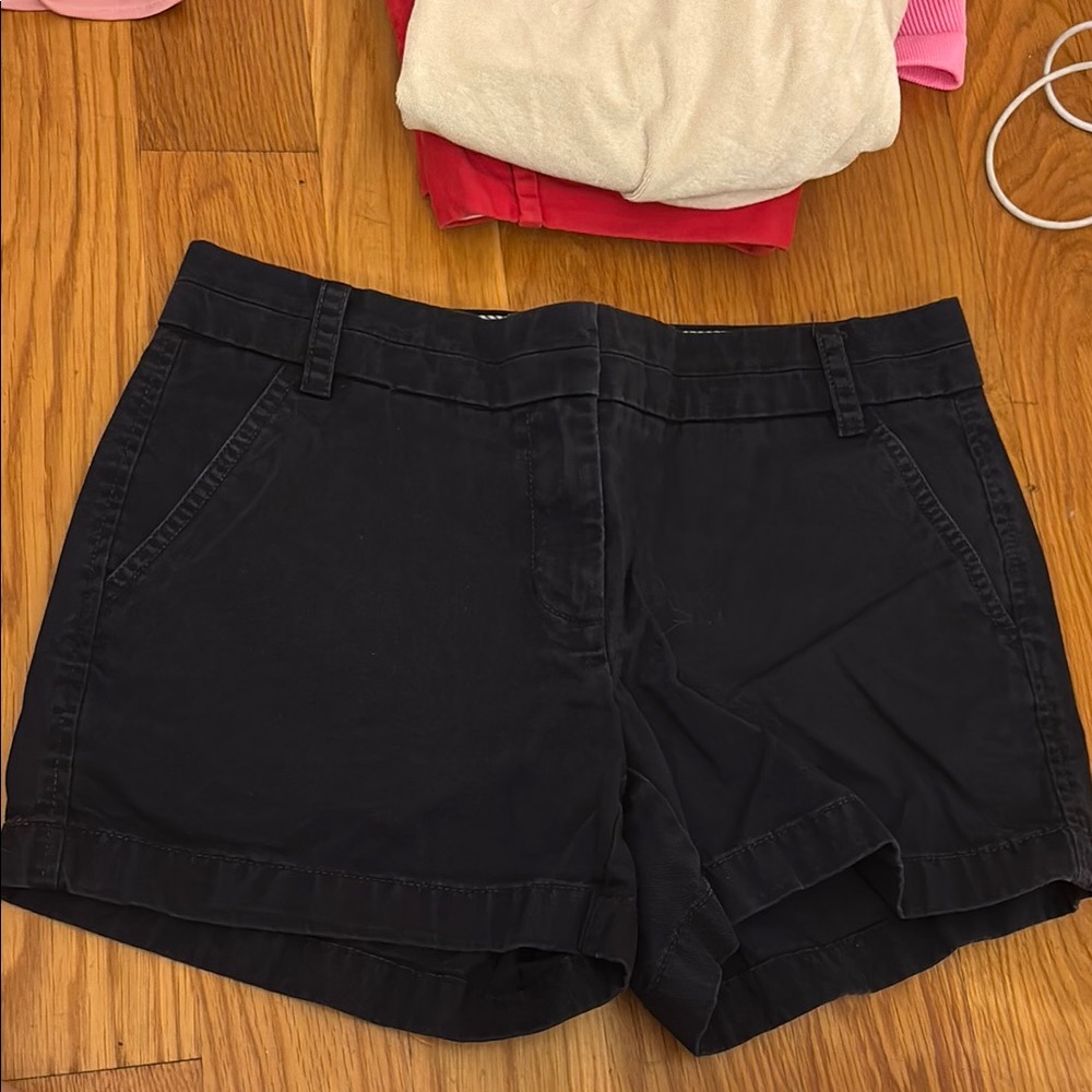 J. Crew Black Bermuda Shorts Classic Style